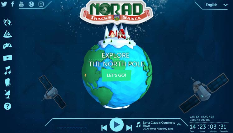 NORAD Tracks Santa